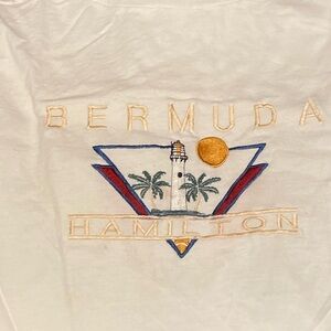 3XL women’s 100% cotton Fruit of the Loom heavy cotton T-shirt vintage Bermuda